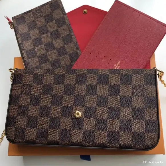 AAA Pruses Bags N63032 Damier Louis Vuitton Felicie Pochette Bag 0514